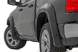 Fender Flares for Ram 1500 (2025) shown installed, Rough Country A-D319205-PW7