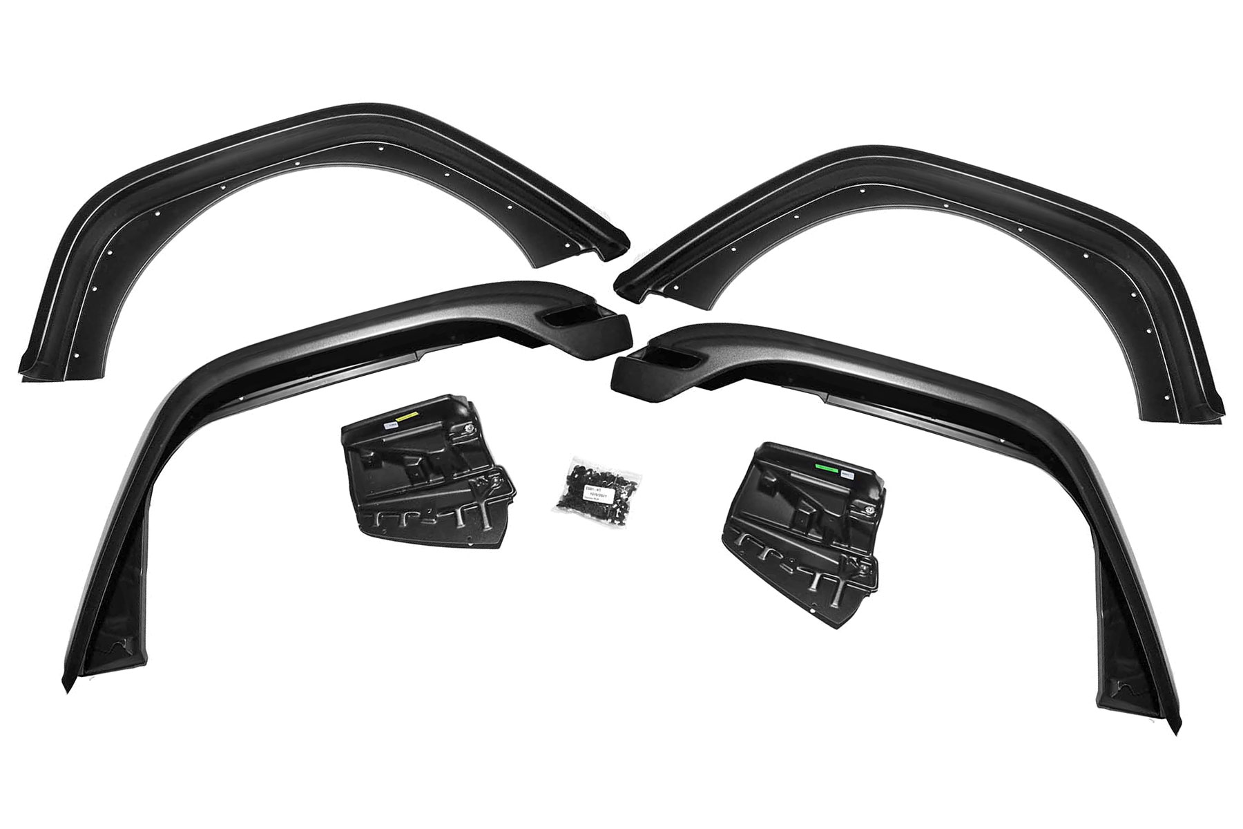 WF1 Fender Flares for Jeep Wrangler (2018-2025), Rough Country A-J01822