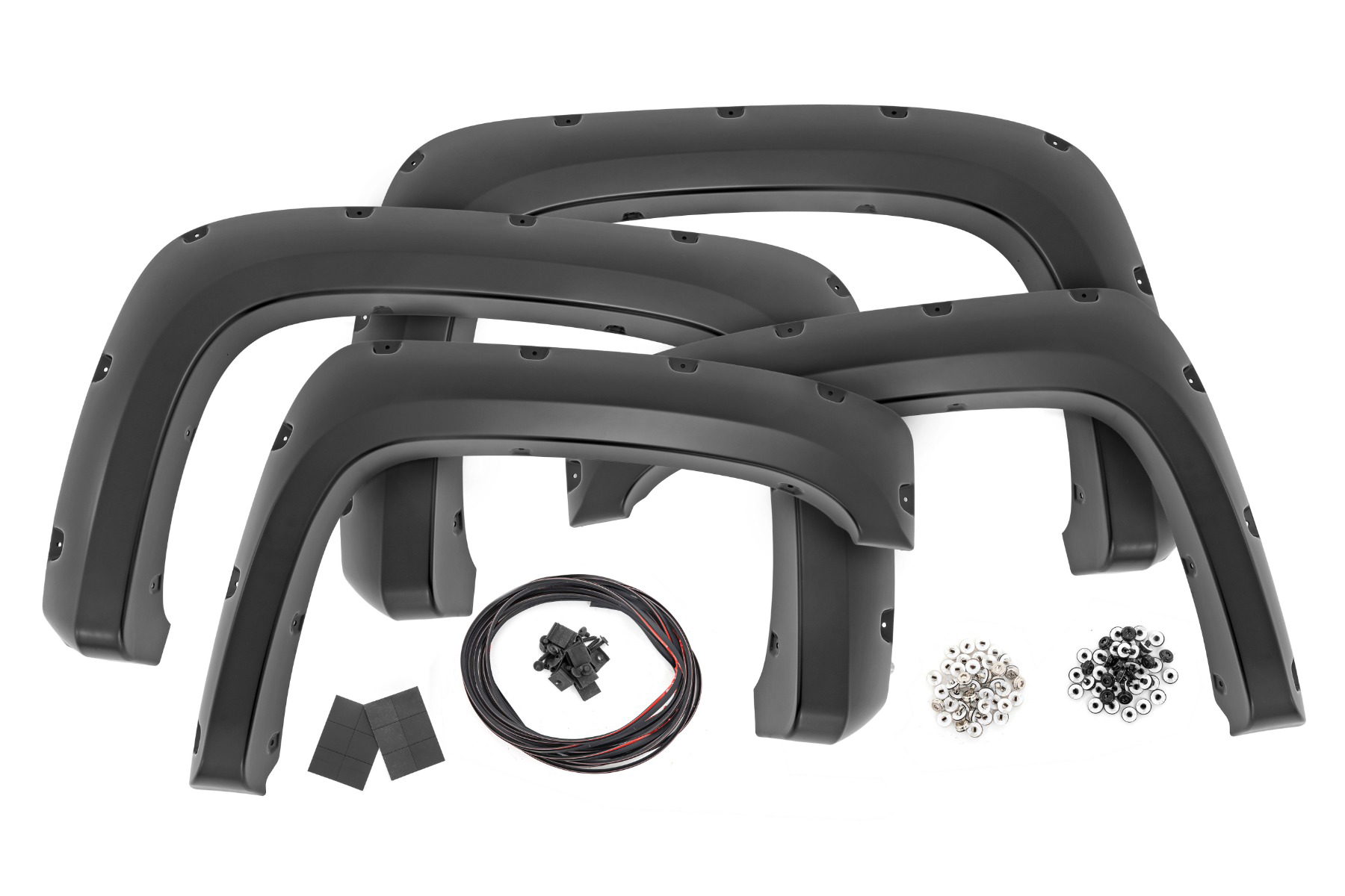 Rough Country 6-Inch Pocket Fender Flares for Chevy Silverado