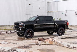 Paint-to-Code Pocket Fender Flares for Silverado (2014–2019), view 4, Rough Country F-C11412B-GBA