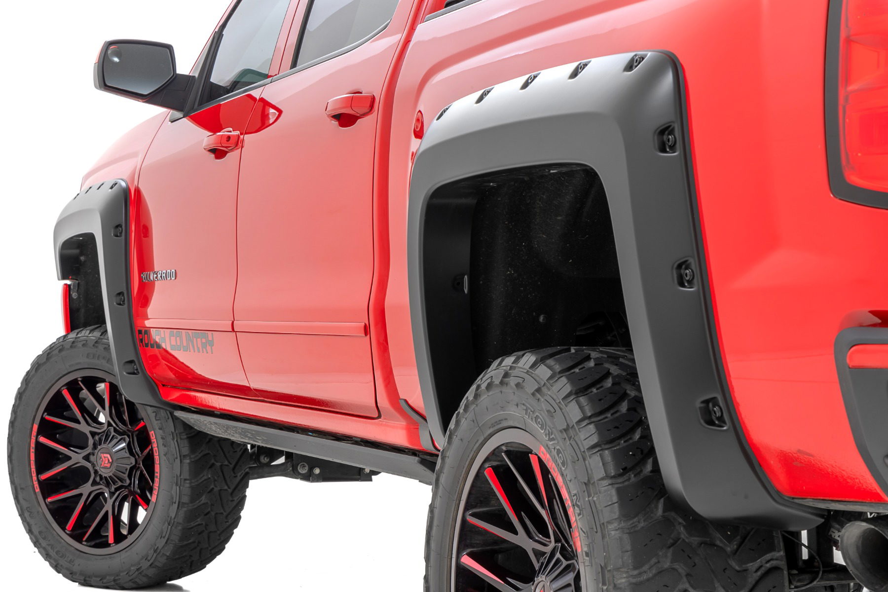 Rough Country Pocket Fender Flares for Chevrolet Silverado 1500
