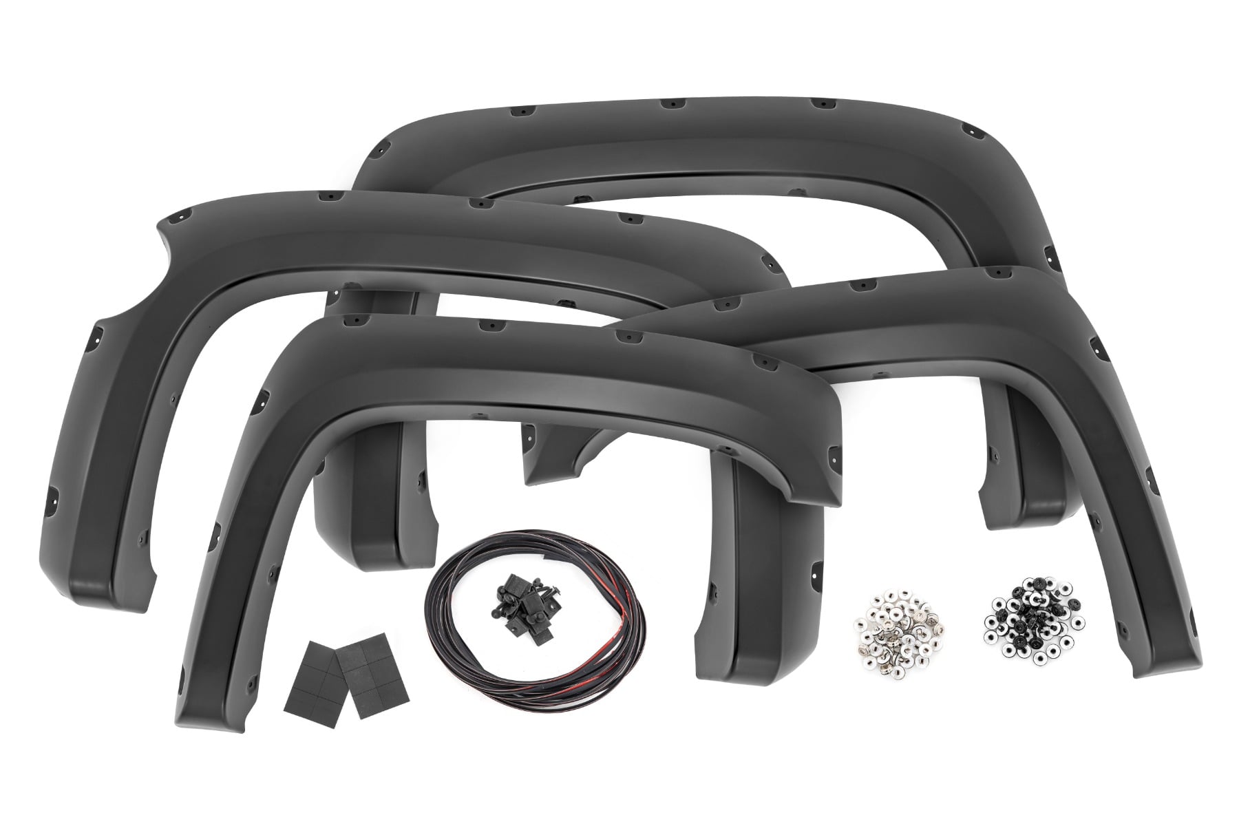 Rough Country 9-Inch Pocket Fender Flares for Silverado 1500