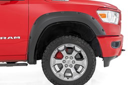Riveted Pocket Fender Flares for Ram 1500 4WD/RWD (2019-2024), view 6, Rough Country F-D10914A-PX8