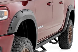 Riveted Pocket Fender Flares for Ram 1500 (2025), view 4, Rough Country F-D319205