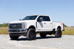Riveted Pocket Flares for Ford Super Duty (2023-2025), view 4, Rough Country F-F20231-YZ