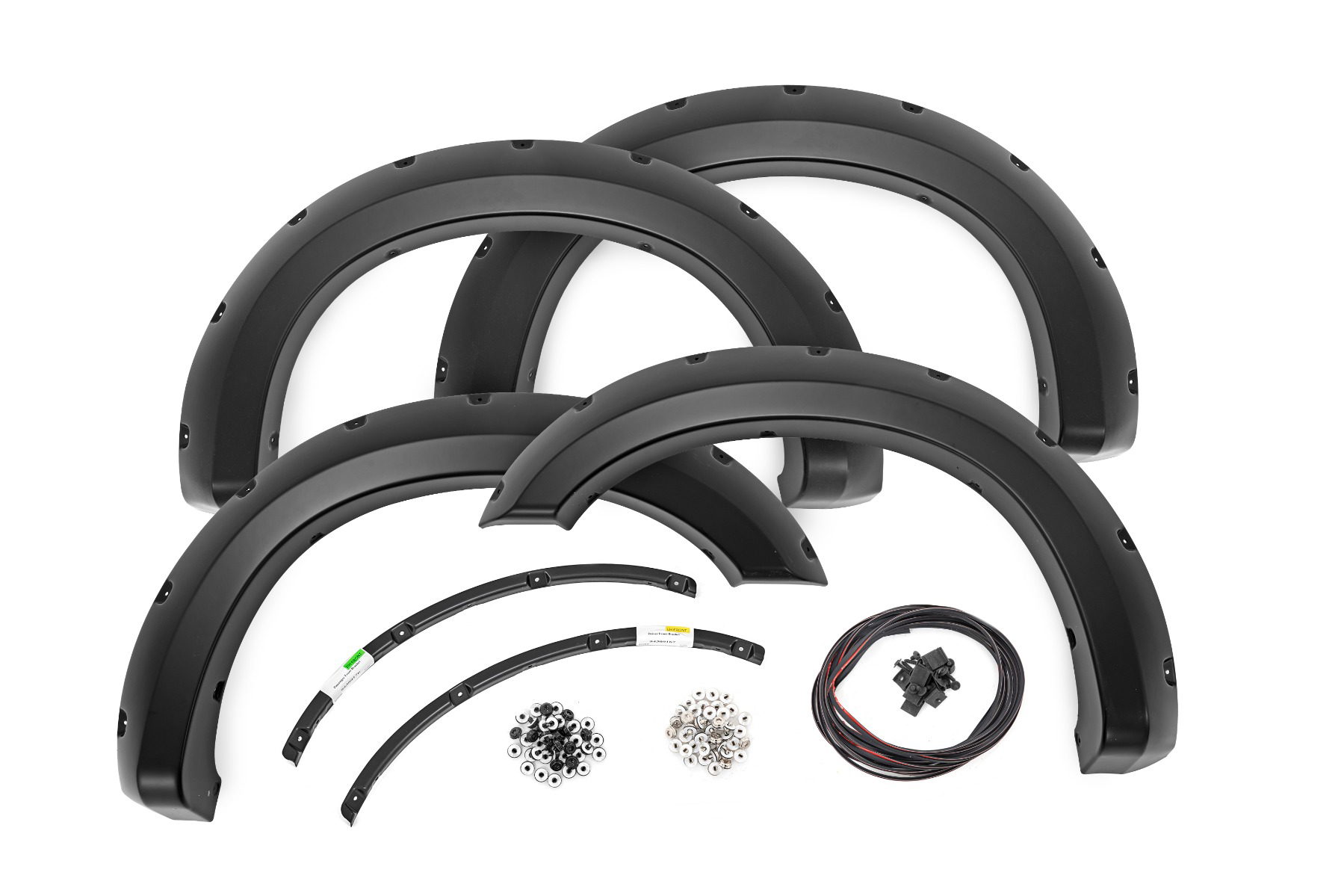 Rough Country 3-Inch Pocket Fender Flares for Ford Super Duty