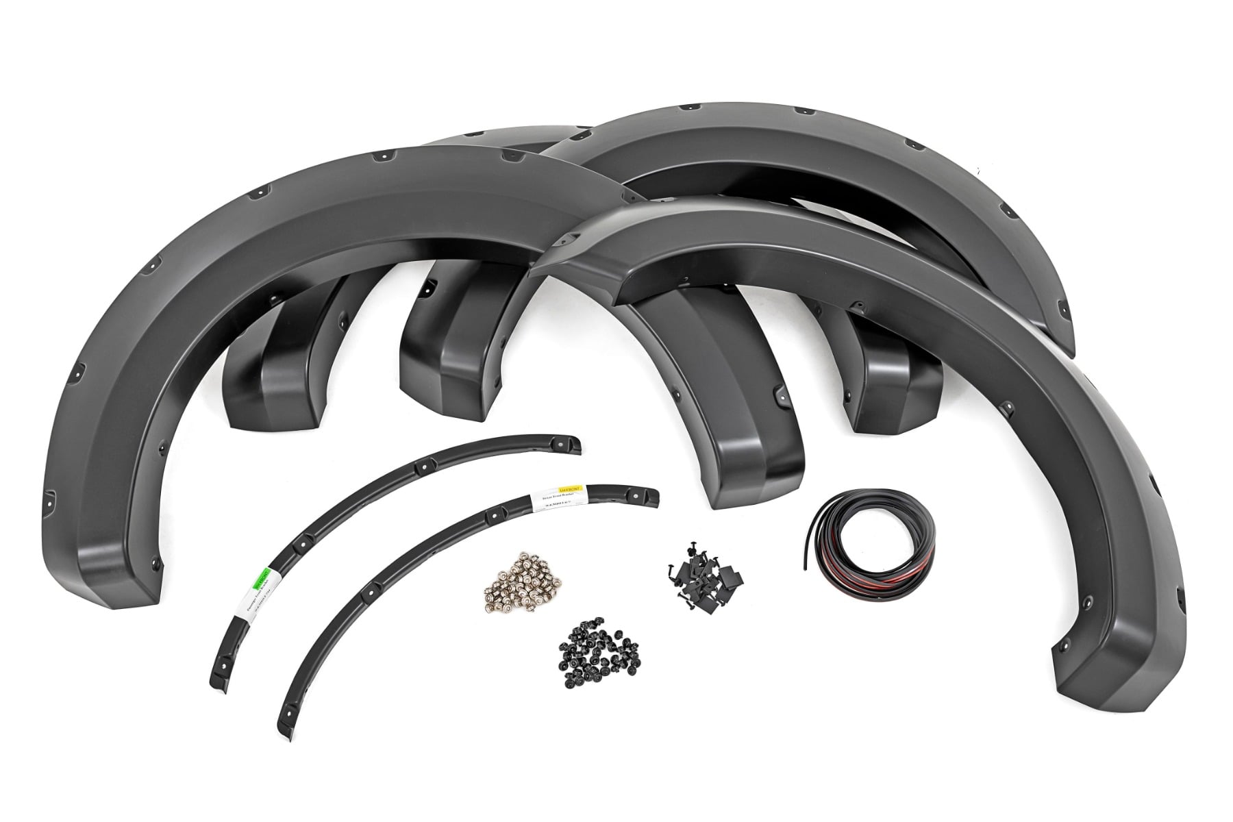 Rough Country 2-Inch Pocket Fender Flares for Ford Super Duty