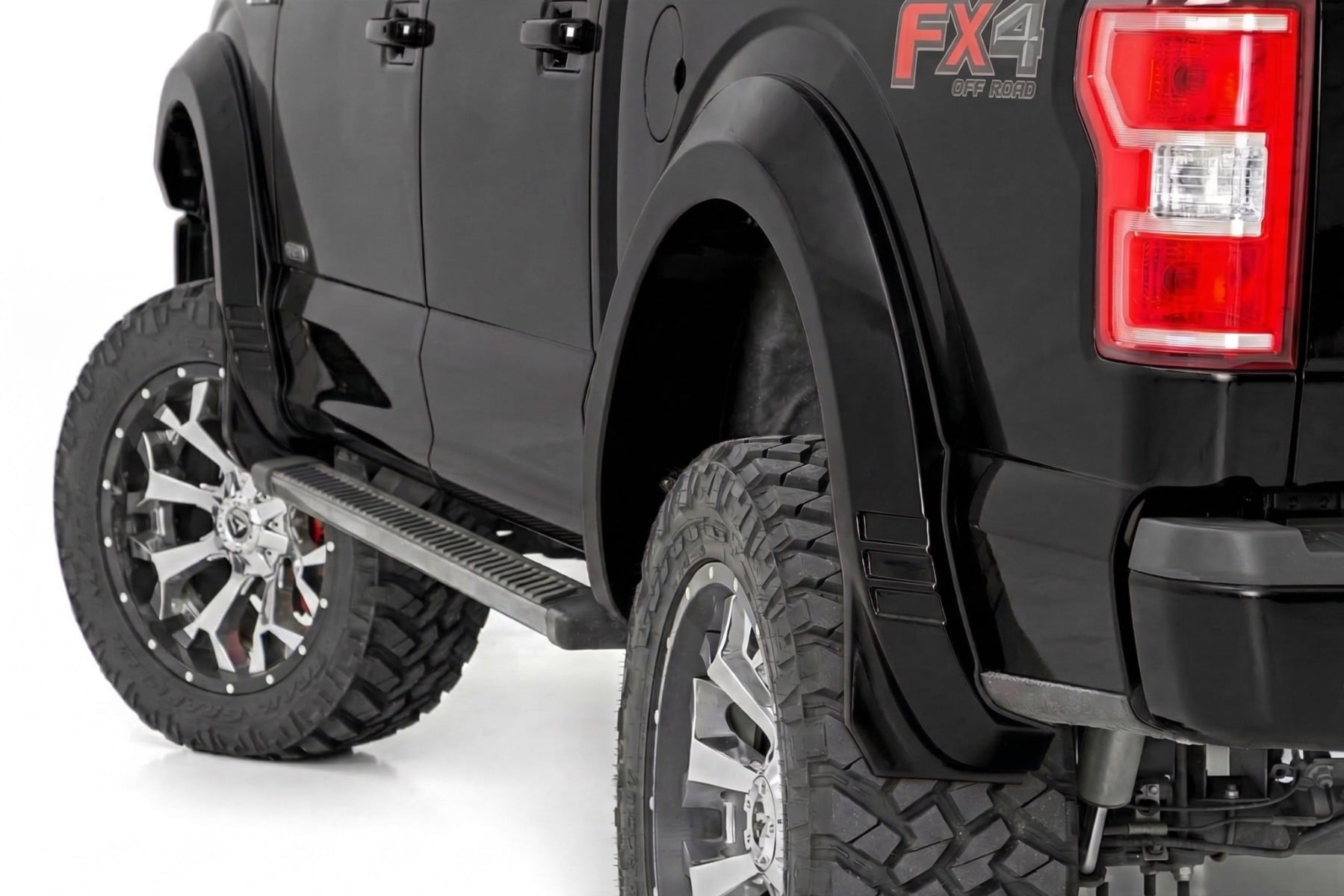 Rough Country Fender Flares with 5.25-Inch Height for Ford F-150