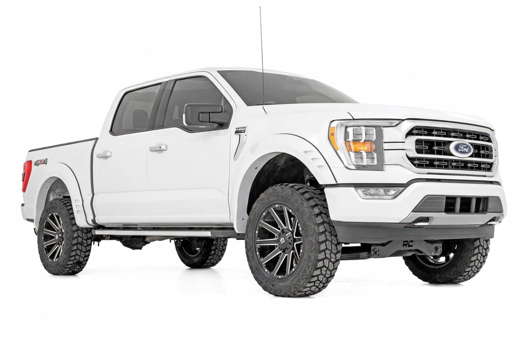 No-Drill Fender Flares for Ford F-150 (2021-2025), Rough Country F-F320210A-YZ