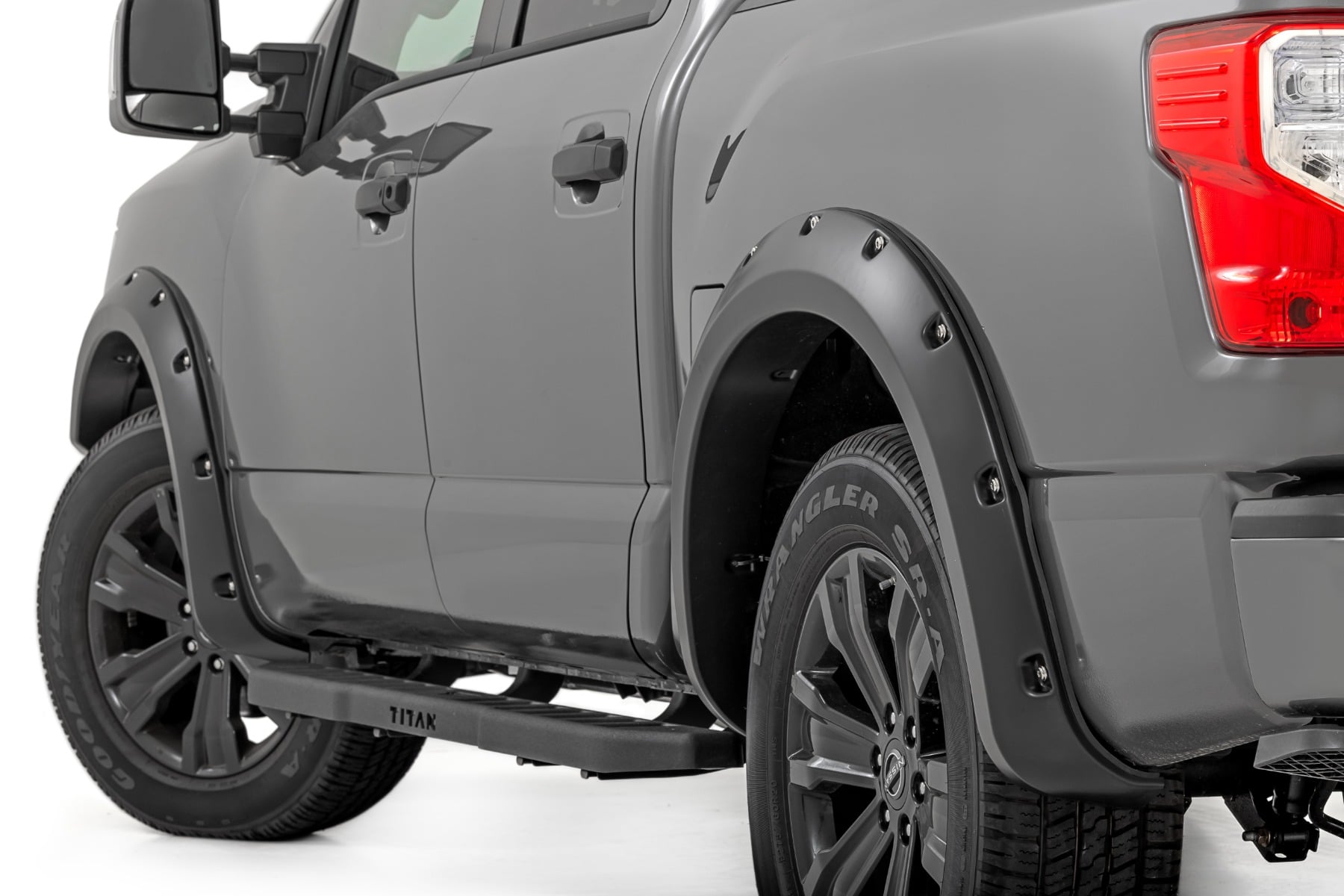 Rough Country Pocket Fender Flares for Nissan Titan Crew Cab