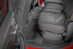 Flex-Fit Floor Mat Set for 2014–2018 Silverado/Sierra Crew Cab, view 3, Rough Country FF-21413