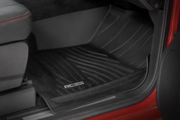 Flex-Fit Floor Mat Set for 2014–2018 Silverado/Sierra Crew Cab, view 5, Rough Country FF-21413