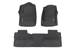 Flex-Fit Floor Mat Set for 2014–2018 Silverado/Sierra Crew Cab, Rough Country FF-21413