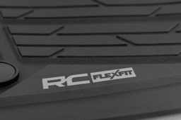 Flex-Fit Front Floor Mats for GM 1500 and 2500 Crew Cab, view 6, Rough Country FF-2161