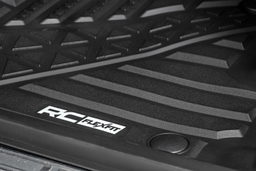 Flex-Fit Front Floor Mats for 2019–2024 Ram 1500 Crew Cab, view 4, Rough Country FF-3142