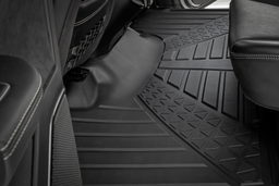 Flex-Fit Floor Mat Set for 2019–2024 Ram 1500 Crew Cab, view 5, Rough Country FF-31422