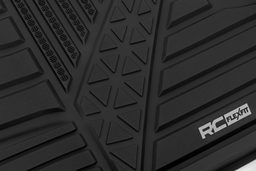 Flex-Fit Floor Mat Set for 2025 Ram 1500 Crew Cab, view 2, Rough Country FF-31432