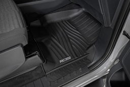 Flex-Fit Floor Mats for Ford F-150 Crew Cab (2015-2025), view 3, Rough Country FF-5151