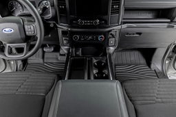 Flex-Fit Floor Mats for Ford F-150 Crew Cab (2015-2025), view 4, Rough Country FF-5151