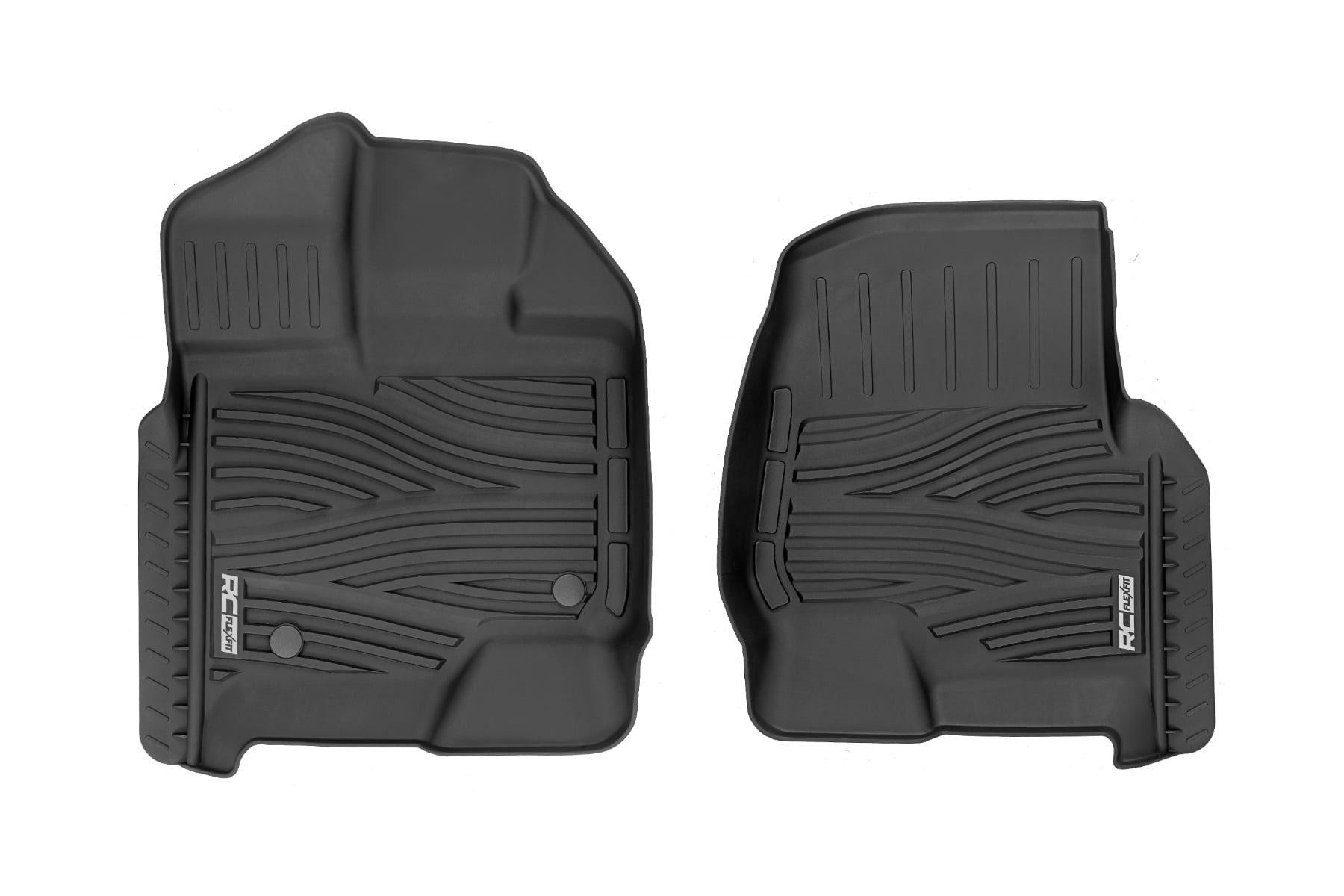 Rough Country Flex-Fit Floor Mats for Ford F-150 Crew Cab