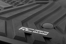 Flex-Fit Front Floor Mats for 2017–2025 Ford F-250 and F-350, view 3, Rough Country FF-5171