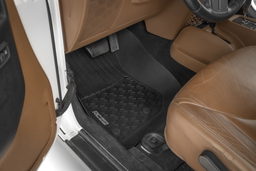 Flex-Fit Floor Mat Set for 2014–2017 Jeep Wrangler Unlimited, view 2, Rough Country FF-61412