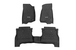 Flex-Fit Floor Mats for Jeep Gladiator 4WD (2020-2025), Rough Country FF-61501