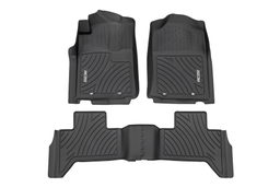 Flex-Fit Front and Rear Floor Mats for Toyota Tacoma (2012-2015), Rough Country FF-71213