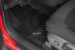 Front Flex-Fit Floor Mats for Toyota Tacoma (2024-2025), view 2, Rough Country FF-7122