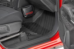 Front Flex-Fit Floor Mats for Toyota Tacoma (2024-2025), view 3, Rough Country FF-7122