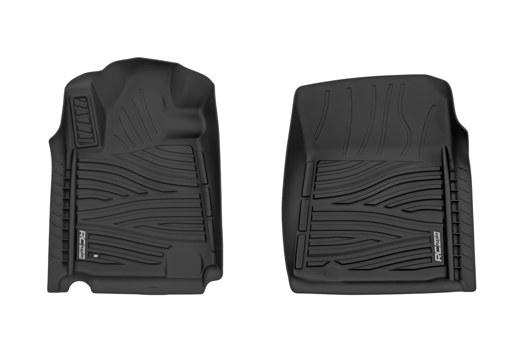 Rough Country Front Floor Mats for Toyota Tundra Double Cab