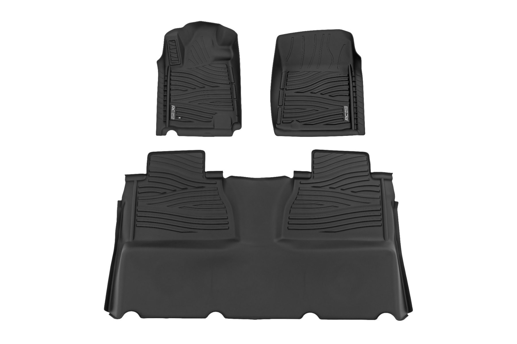 Rough Country Floor Mats for Toyota Tundra CrewMax