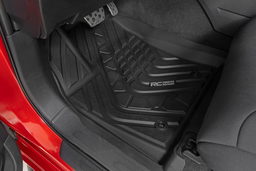 Front Floor Mats for Toyota Tundra Crew Cab (2022-2025), view 2, Rough Country FF-7170