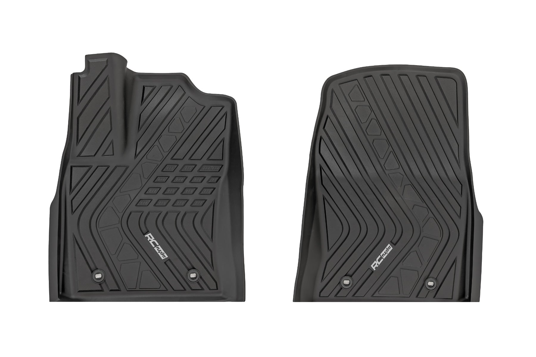 Rough Country Front Floor Mats for Toyota Tundra Crew Cab