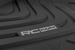 Flex-Fit Floor Mats for Toyota Tundra Crew Cab (2022-2025), view 2, Rough Country FF-71780