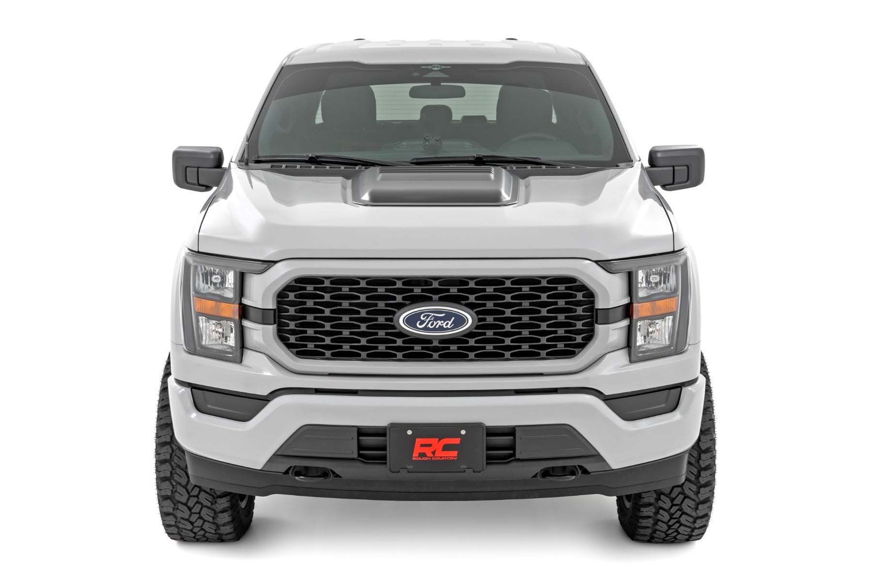 Hood Scoop for 2021–2025 Ford F-150, Rough Country HS30010