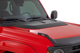Hood Scoop for 2021–2025 Ford Bronco 4WD shown installed, Rough Country HS30020