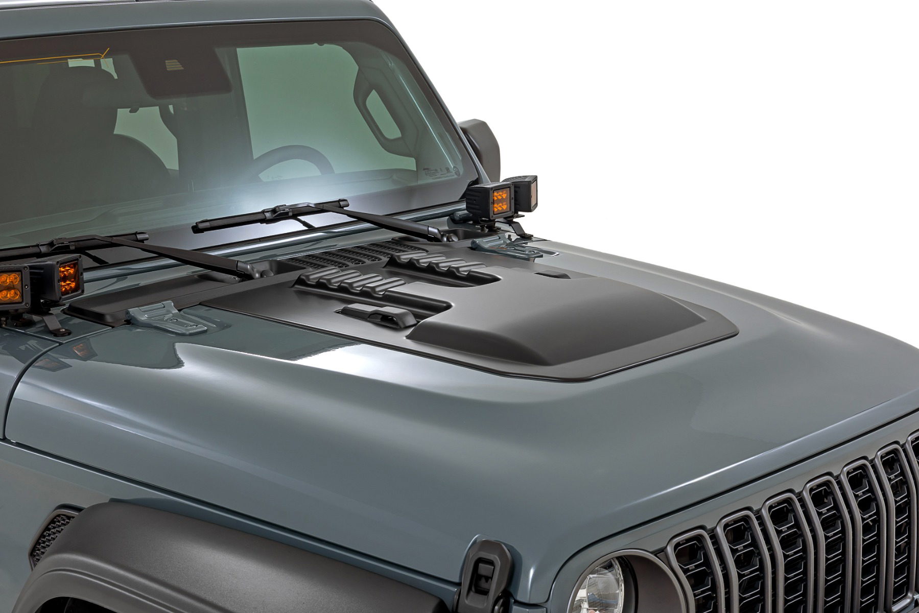 Rough Country Hood Scoop for Jeep Wrangler 4WD