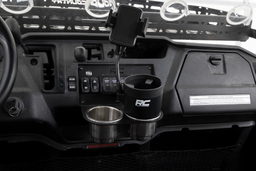 Expanding Cup Holder Phone Mount, 360 Degree Rotation, view 5, Rough Country J5054