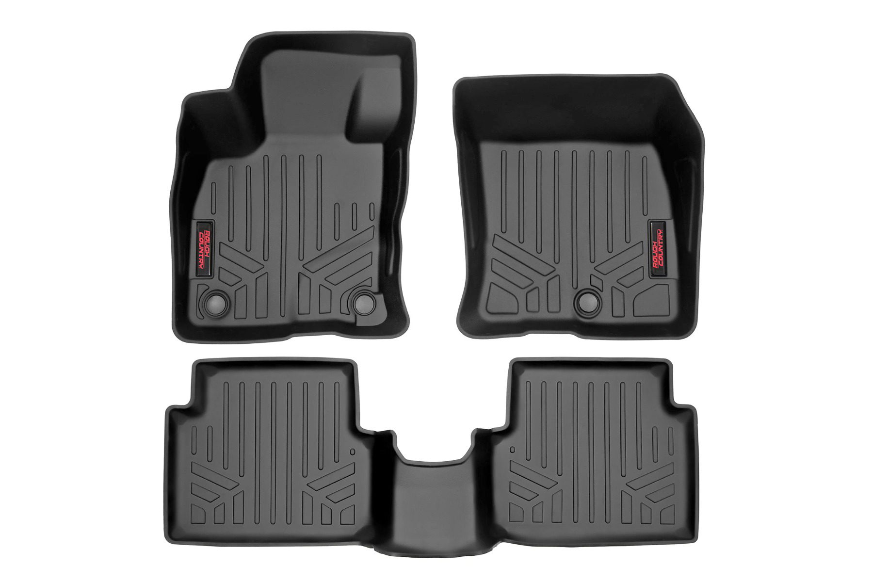 Rough Country Front & Rear Floor Mats for 2022–2025 Ford Maverick