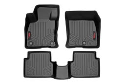 Front & Rear Floor Mats for 2022–2025 Ford Maverick, Rough Country M-51102