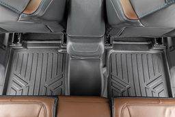 4-Door Floor Mats for 2021–2025 Ford Bronco, view 6, Rough Country M-51602