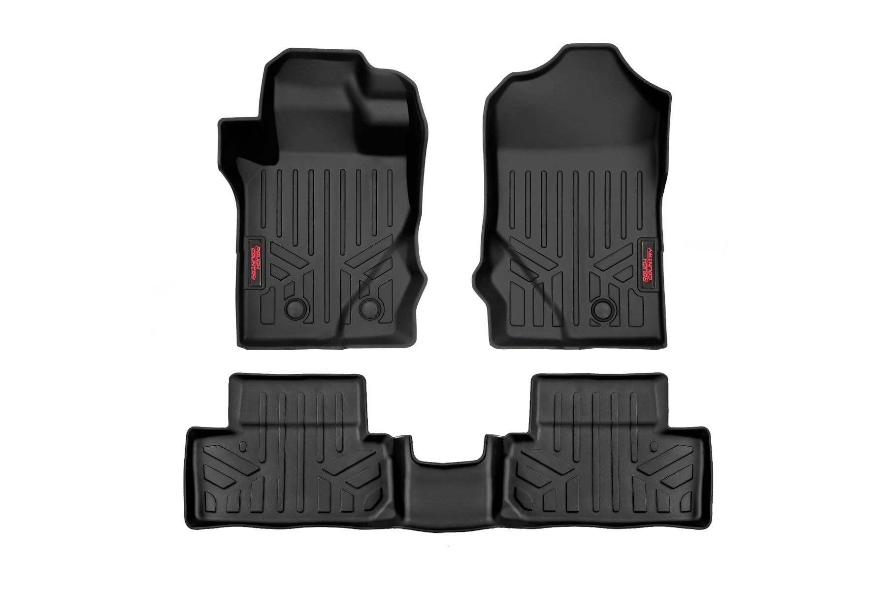 Rough Country 2-Door Floor Mats for 2021–2025 Ford Bronco