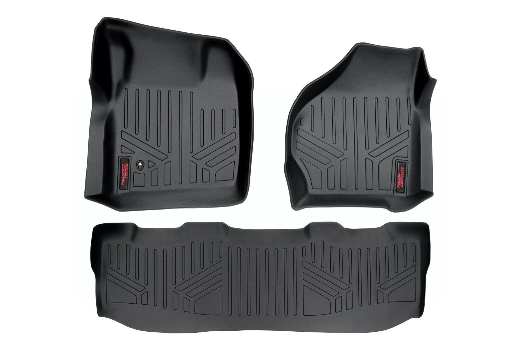 Rough Country Floor Mats for Ford F-250 and F-350