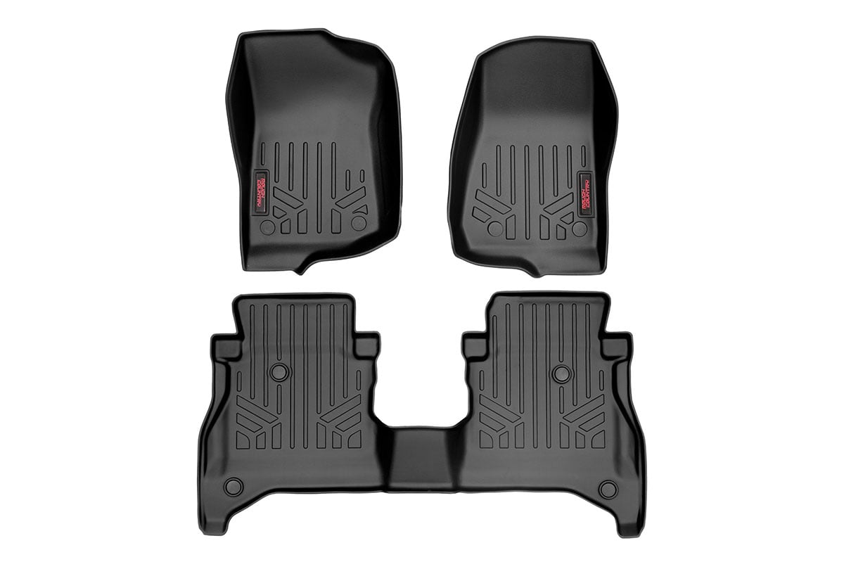Rough Country Floor Mats for Jeep Gladiator 4WD
