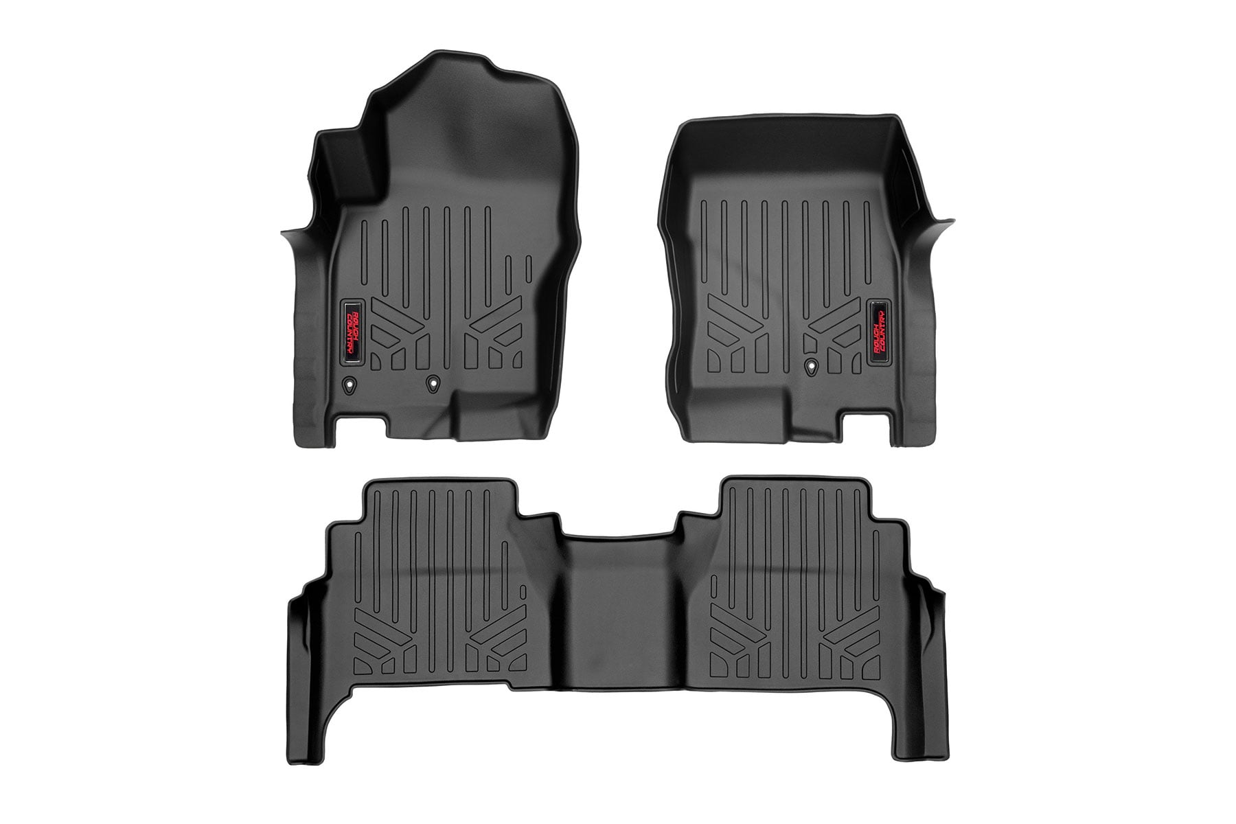 Rough Country Floor Mats for Nissan Frontier Crew Cab
