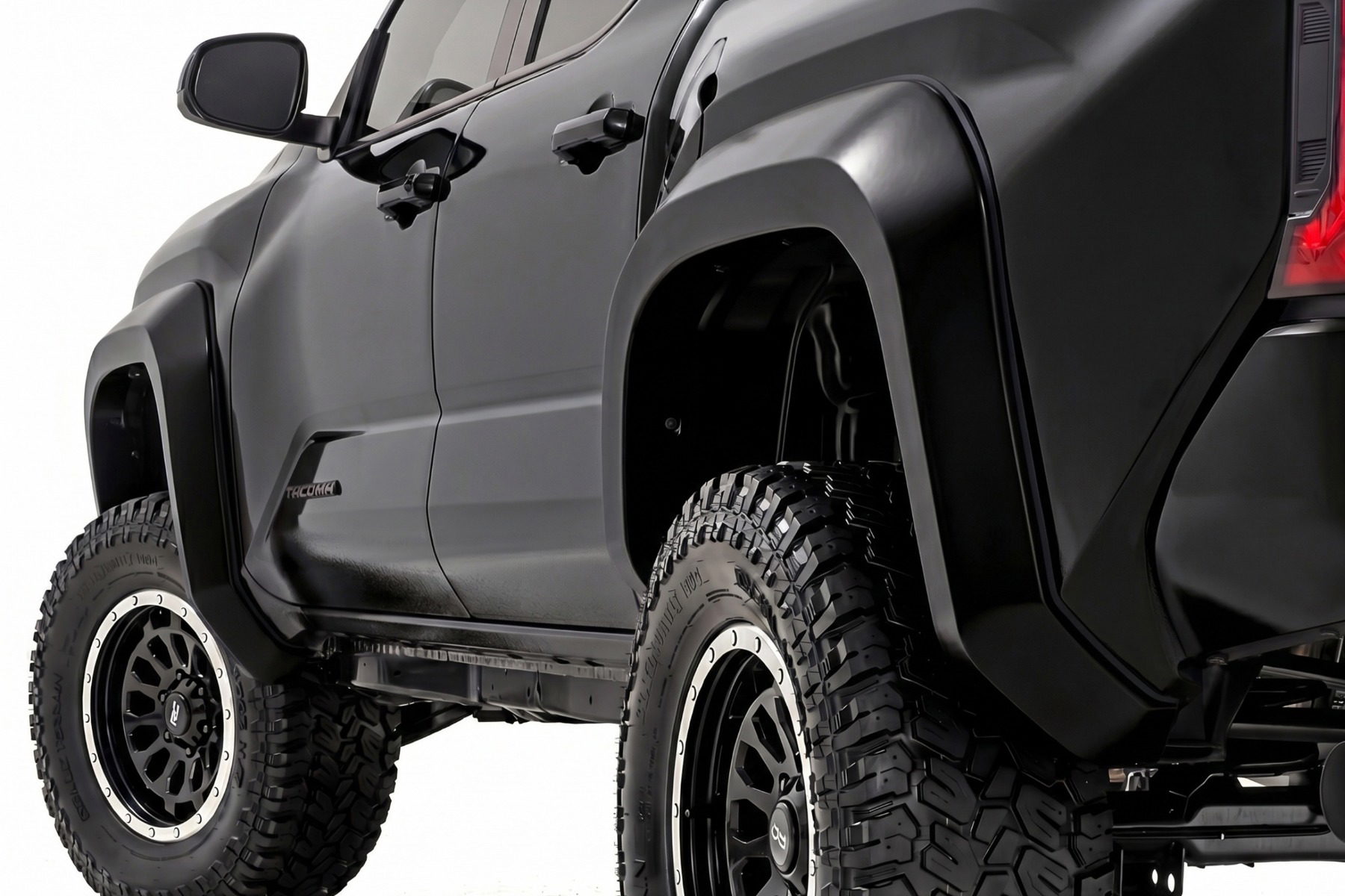 Rough Country 1.75-Inch Coverage Fender Flares for 2024–2025 Toyota Tacoma