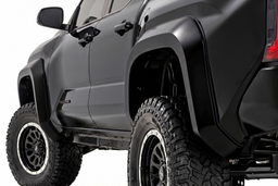 1.75-Inch Coverage Fender Flares for 2024–2025 Toyota Tacoma shown installed, Rough Country O-T12421-202