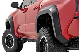Fender Flares for Toyota Tacoma (2024-2025) shown installed — Rough Country O-T12421