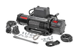 12,000-Lb Pro Series Winch with Synthetic Rope, Rough Country PRO12000S